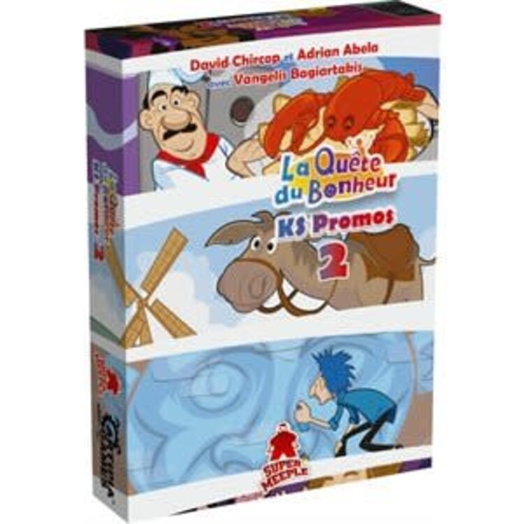 Super Meeple La Quête du Bonheur: Ext. KS Promos 2 (FR)