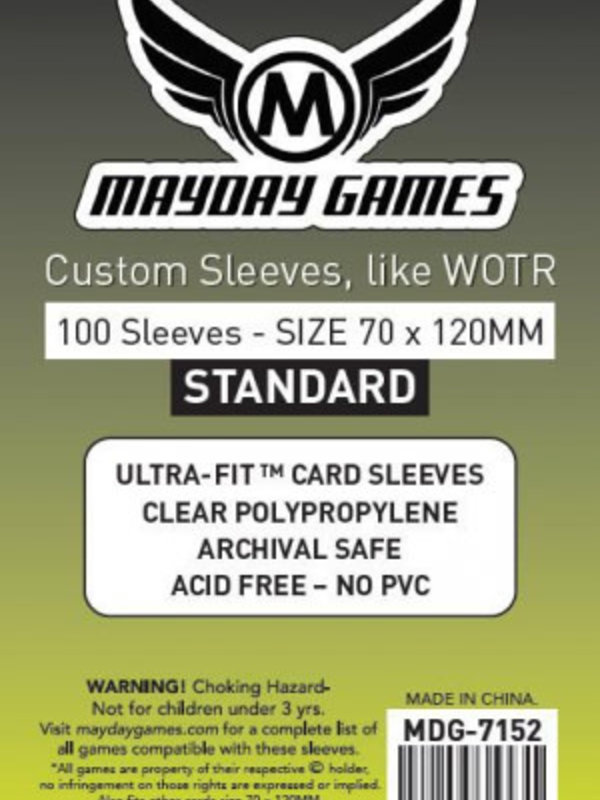 Mayday Games Sleeves - MDG-7152 «Tarot» 70 mm x 120 mm / 100