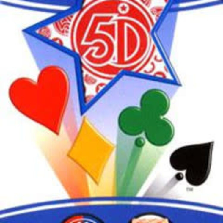 5°Dimension International Carte 5 Dimensions Version Rouge 80 cartes (FR)