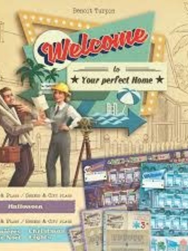 Dude Games Welcome To: Your Perfect Home: Ext. Halloween, Lumières De Noel (ML)