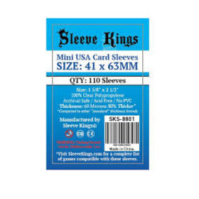 Sleeve Kings SKS-8801 «Mini Usa» 41mm X 63mm /110 Kings - Sleeve