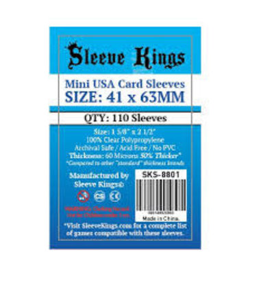 Sleeve Kings SKS-8801 «Mini Usa» 41mm X 63mm /110 Kings - Sleeve