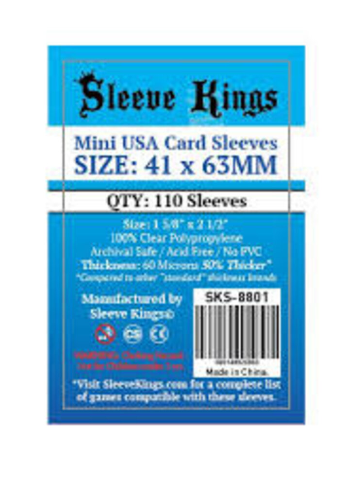 Sleeve Kings SKS-8801 «Mini Usa» 41mm X 63mm /110 Kings - Sleeve