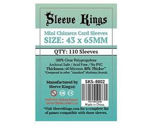 SKS-8802 Mini Chimera 43mm X 65mm /110 Kings - Sleeve - Jeux de socit  Ludold