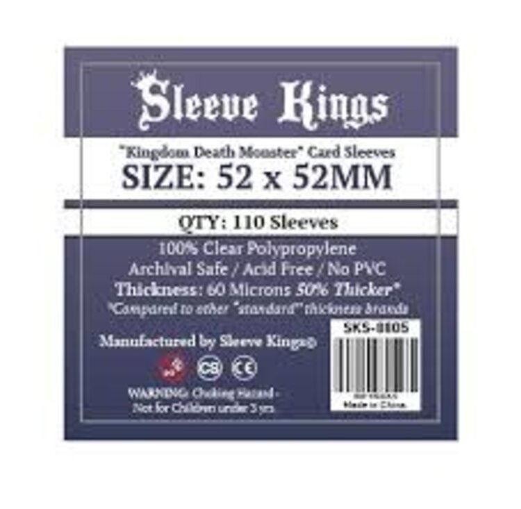Sleeve Kings SKS-8805 «Kingdom Death Monster» 52mm X 52mm /110 Kings - Sleeve