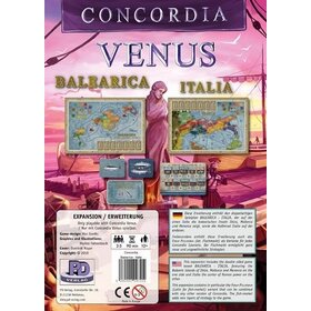 Rio Grande Games Concordia: Venus: Ext. Balearica Italia (EN)