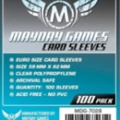 Sleeves - MDG-7028 «Euro» 59mm X 92 mm / 100