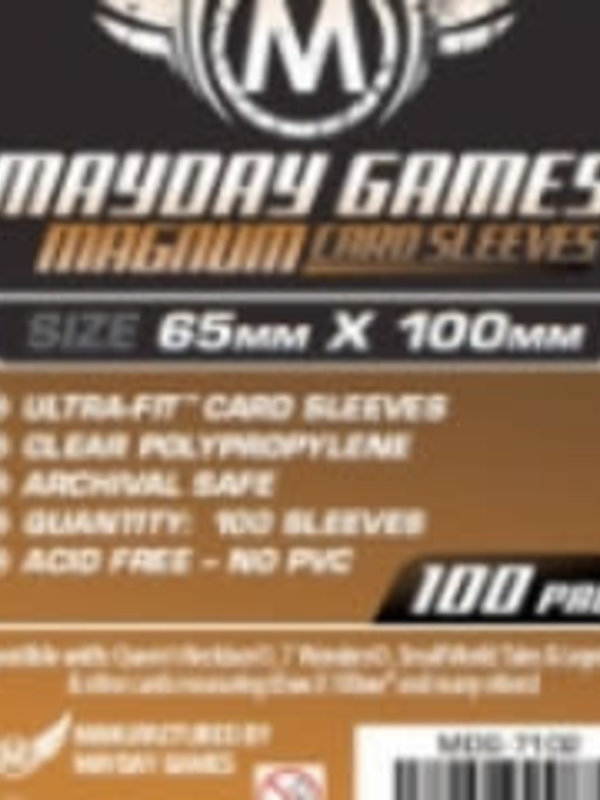 Mayday Games Sleeves - MDG-7102 «Magnum Copper» 65mm X 100mm / 100