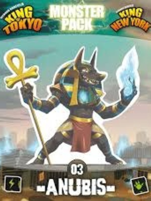 Iello King of Tokyo / New York: Monster Pack 3: Ext. Anubis (FR)
