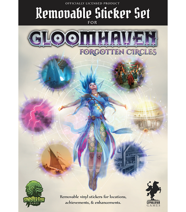 Sinister Fish Games Gloomhaven: Ext. Forgotten Circles: Removable Sticker Set (EN)