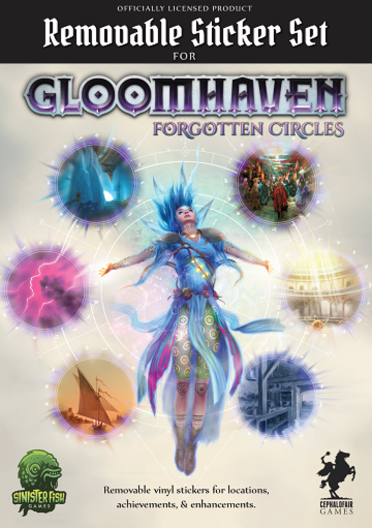 Sinister Fish Games Gloomhaven: Ext. Forgotten Circles: Removable Sticker Set (EN)