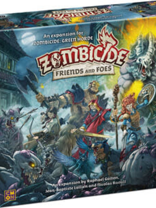 Edge Entertainment Zombicide: Black Plague: Ext. Friends And Foes (FR)