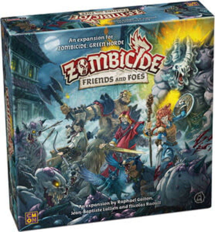 Edge Entertainment Zombicide: Black Plague: Ext. Friends And Foes (FR)