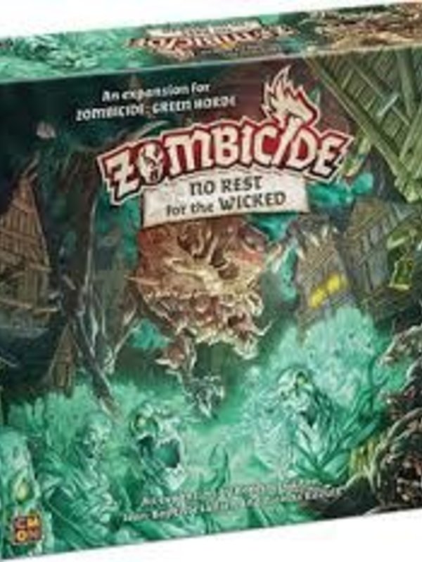 Edge Entertainment Zombicide: Black Plague: Ext. No Rest For The Wicked (FR)