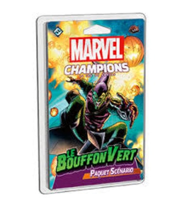 Fantasy Flight Games Marvel Champions JCE: Ext. Le Bouffon Vert: Paquet Scenario (FR)