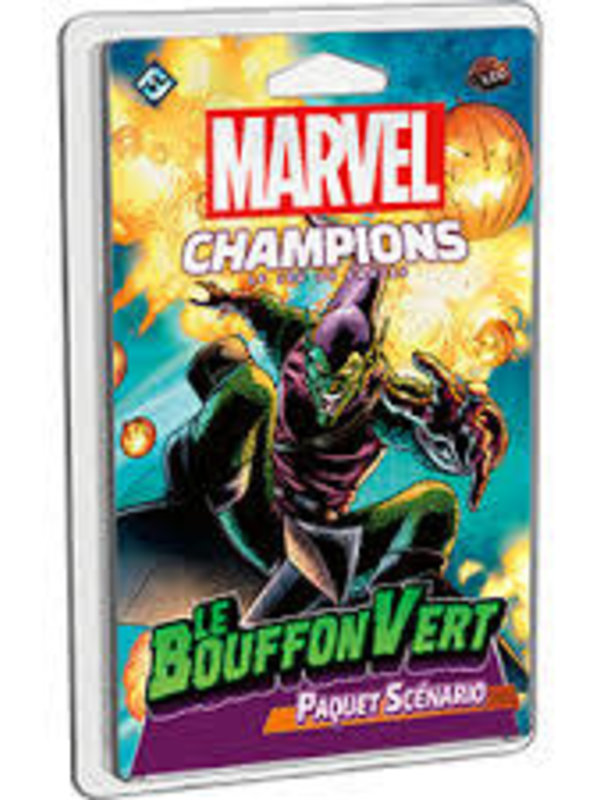Fantasy Flight Games Marvel Champions JCE: Ext. Le Bouffon Vert: Paquet Scenario (FR)