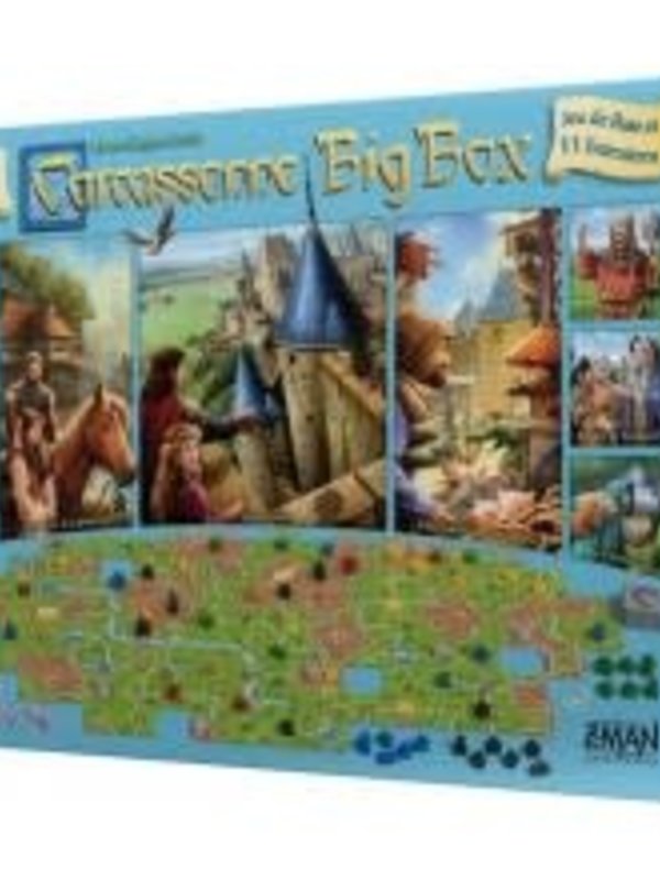 Z-Man Games, Inc. Carcassonne: Big Box (FR)