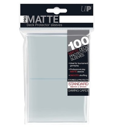 Ultra pro 84731 Ultra Pro Matte «Standard» 66 mm X 91 mm Premium / 100 Sleeves