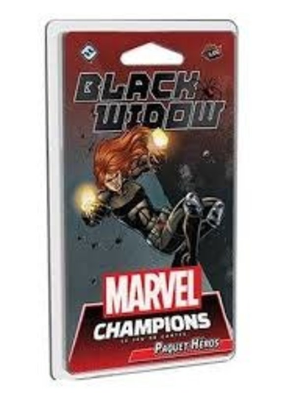 Fantasy Flight Games Marvel Champions JCE: Ext. Black Widow : Paquet Heros (FR)