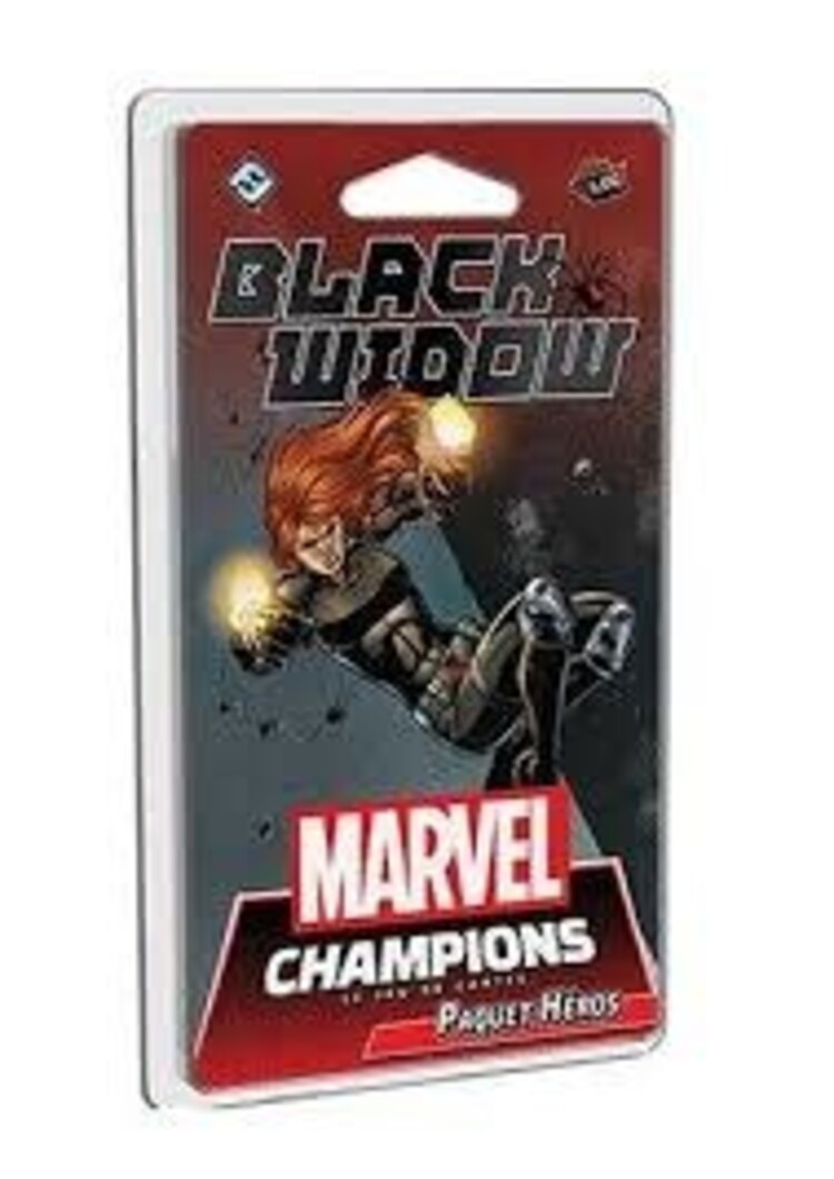 Fantasy Flight Games Marvel Champions JCE: Ext. Black Widow : Paquet Heros (FR)
