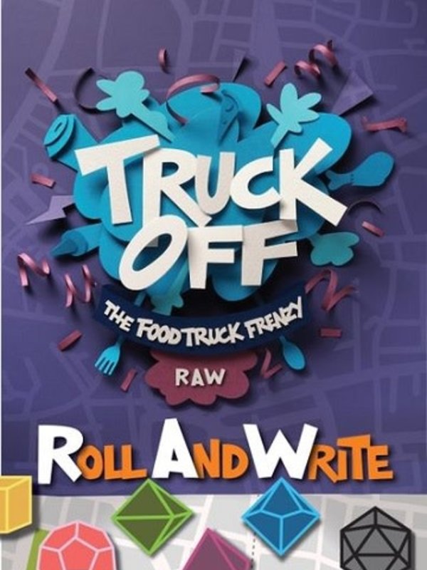 Adam's Apple Games Truck Off: The Food Truck Frenzy Roll And Write (EN)