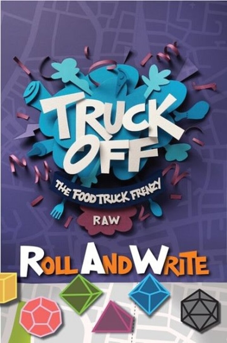 Adam's Apple Games Truck Off: The Food Truck Frenzy Roll And Write (EN)