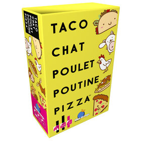 Blue Orange Games Taco, Chat, Poulet, Poutine, Pizza (FR)