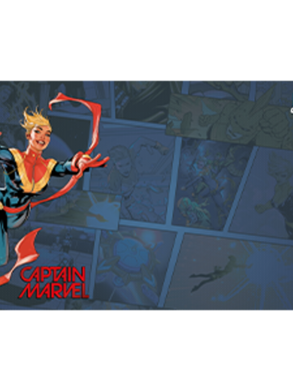 Fantasy Flight Games Marvel Champions LCG: Captain Marvel Game Mat (EN)