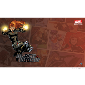 Marvel Champions LCG: Black Widow  Game Mat (ML)