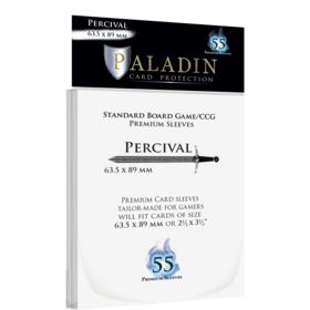 Board&Dice Paladin-Percival «Standard» 63.5mm X 89mm / 55 Sleeves