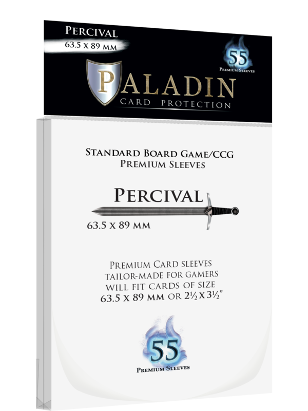 Board&Dice Paladin-Percival «Standard» 63.5mm X 89mm / 55 Sleeves