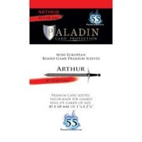 Board&Dice Paladin-Arthur «Mini European» 45mm X 68mm / 55 Sleeves
