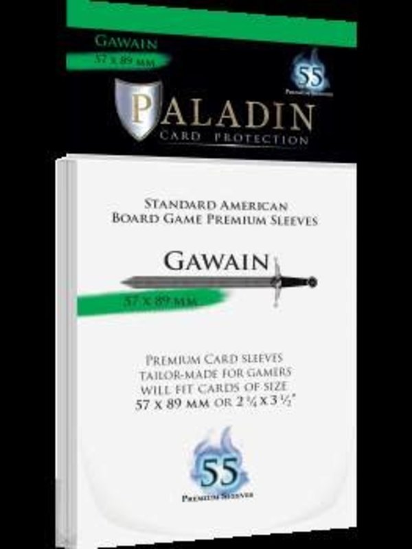 Board&Dice Paladin-Gawain «Standard American» 57mm X 89mm / 55 Sleeves