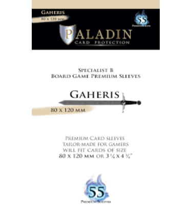 NSKN Games Paladin-Gaheris «Specialist B Board Game» 80mm X 120mm / 55 Sleeves