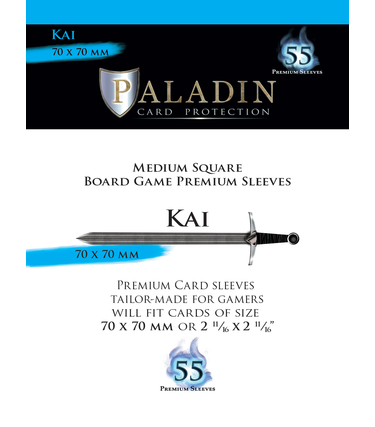 NSKN Games Paladin-Kai «Medium Square» 70mm X 70mm / 55 Sleeves