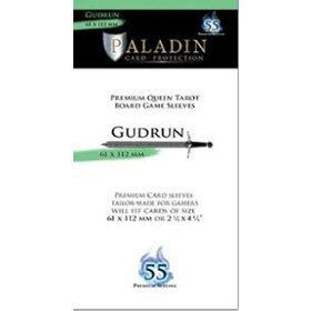 Board&Dice Paladin-Gudrun «Queen Tarot» 61mm X 112mm / 55 Sleeves