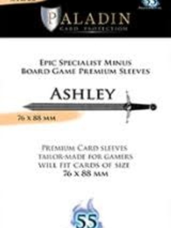 Board&Dice Paladin-Ashley «Epic Specialist Minus» 76mm X 88mm / 55 Sleeves