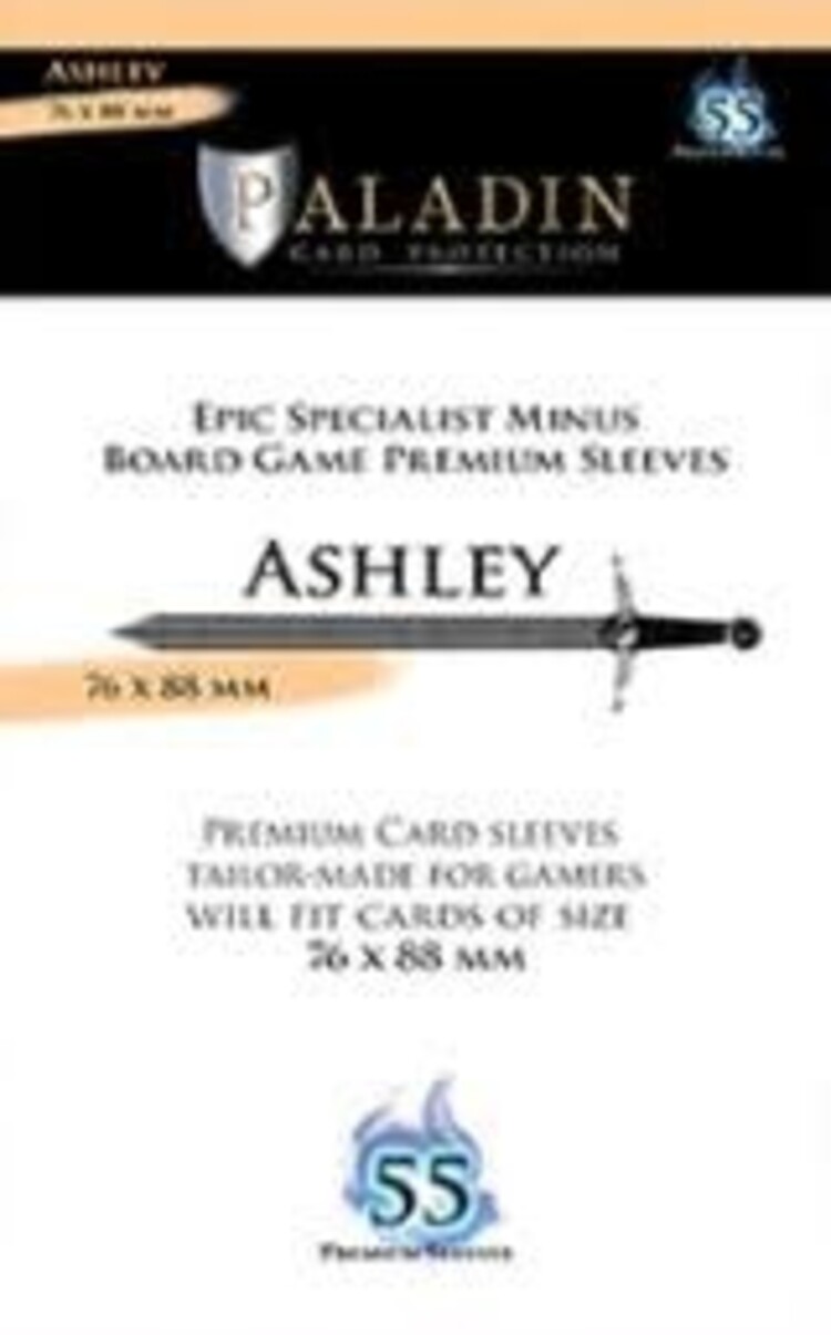 Board&Dice Paladin-Ashley «Epic Specialist Minus» 76mm X 88mm / 55 Sleeves