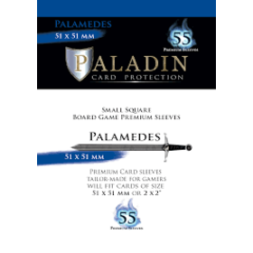 Board&Dice Paladin-Palamedes «Small Square» 51mm X 51mm / 55 Sleeves
