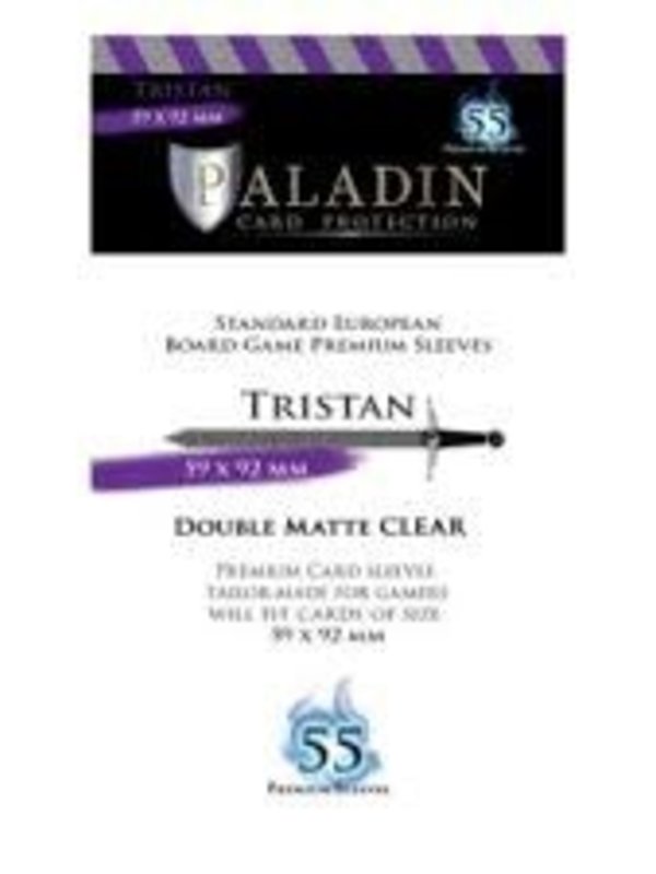Board&Dice Paladin-Tristan «Standard European» 59mm X 92mm / 55 Sleeves