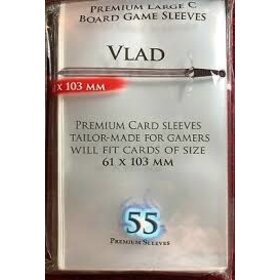 Board&Dice Paladin-Vlad «Large C» 61mm X 103mm / 55 Sleeves