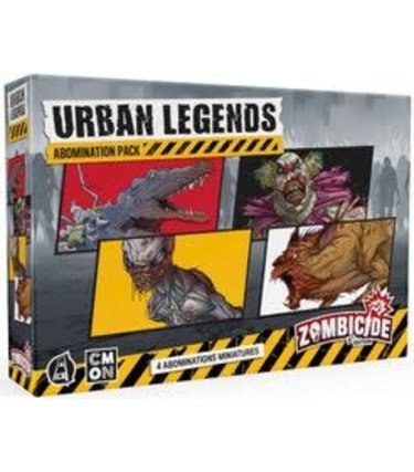 CMON Limited Zombicide: 2nd Edition: Ext. Urban Legends: Abomination Pack (EN)