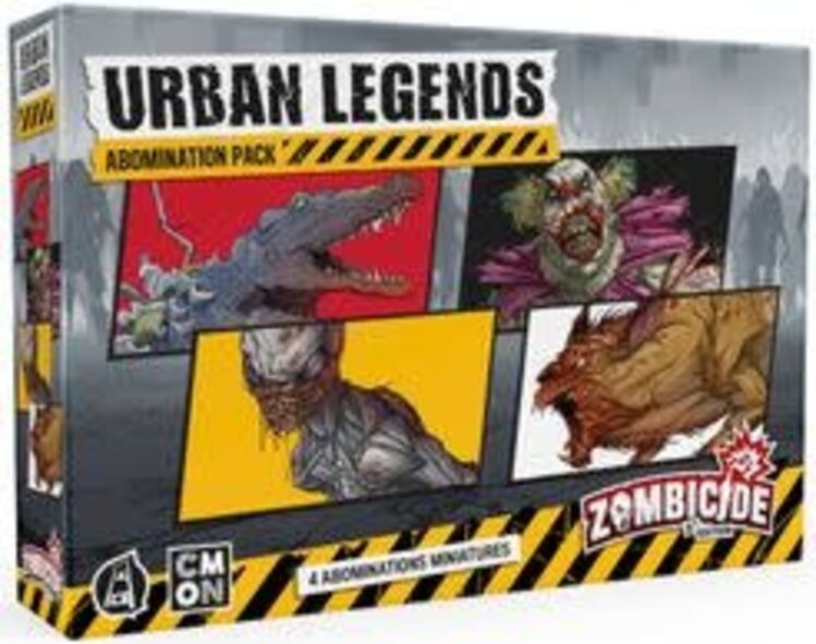 CMON Limited Zombicide: 2nd Edition: Ext. Urban Legends: Abomination Pack (EN)