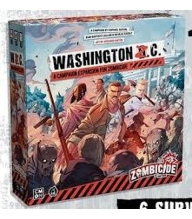 CMON Limited Zombicide: 2nd Edition: Ext.  Washington  Z.C. (EN)