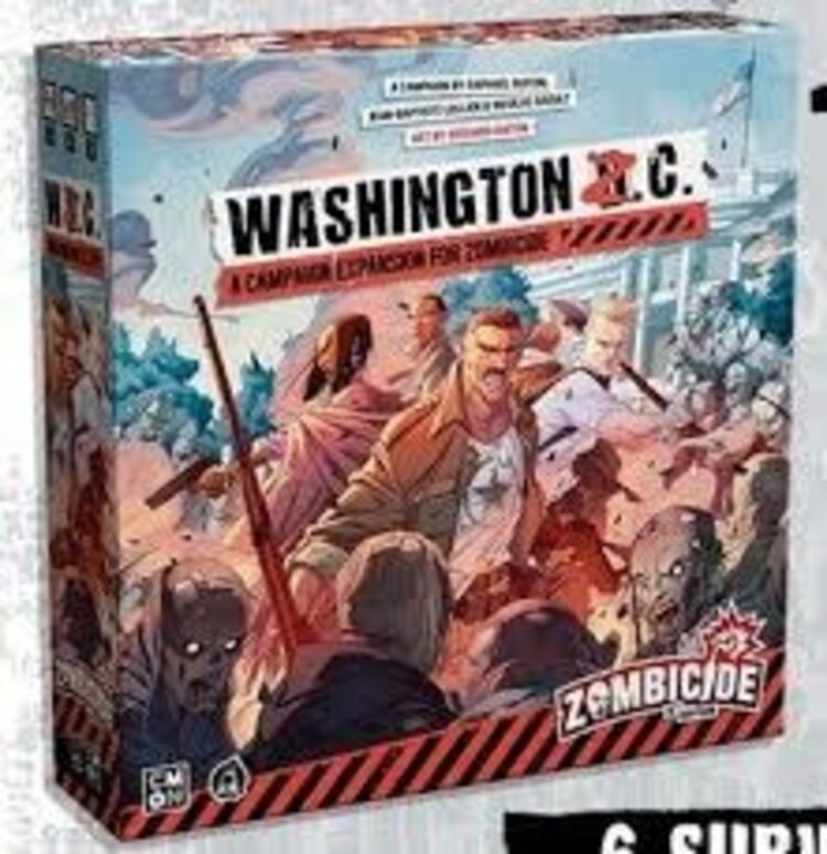 CMON Limited Zombicide: 2nd Edition: Ext.  Washington  Z.C. (EN)