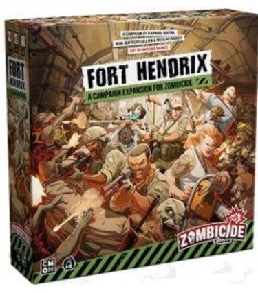 CMON Limited Zombicide: 2nd Edition: Ext. Fort Hendrix (EN)