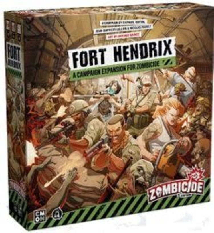 CMON Limited Zombicide: 2nd Edition: Ext. Fort Hendrix (EN)