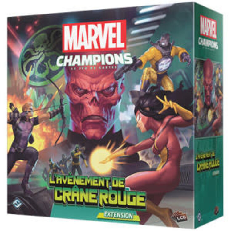 Fantasy Flight Games Marvel Champions JCE: Ext. L'avènement de Crâne Rouge (FR)
