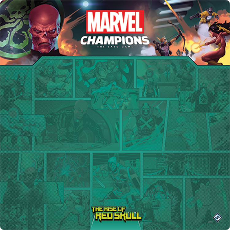Fantasy Flight Games Marvel Champions LCG: The Rise Of Red Skull: Game Mat (EN)