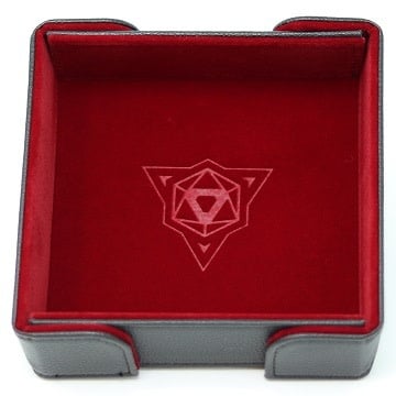 Die Hard Dice: Tray Carré Magnetique: Rouge